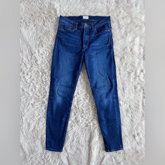 Hudson Dark Wash Skinny Jeans in Size 28 - Picture 1 of 11